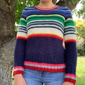American Eagle Striped Sweater